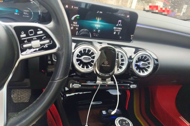 Used Mercedes-Benz A-Class 2021 Restyled A 180 L Sport Sedan Audio And AC Panel