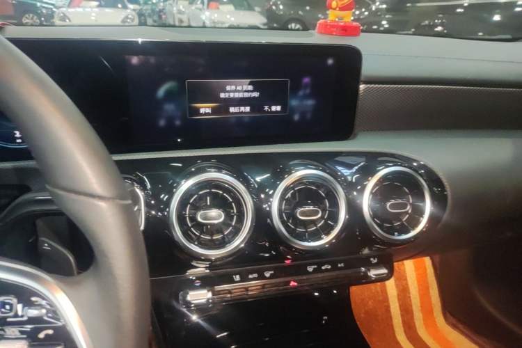 Used Mercedes-Benz A-Class 2021 Restyled A 180 L Sport Sedan Audio And AC Panel
