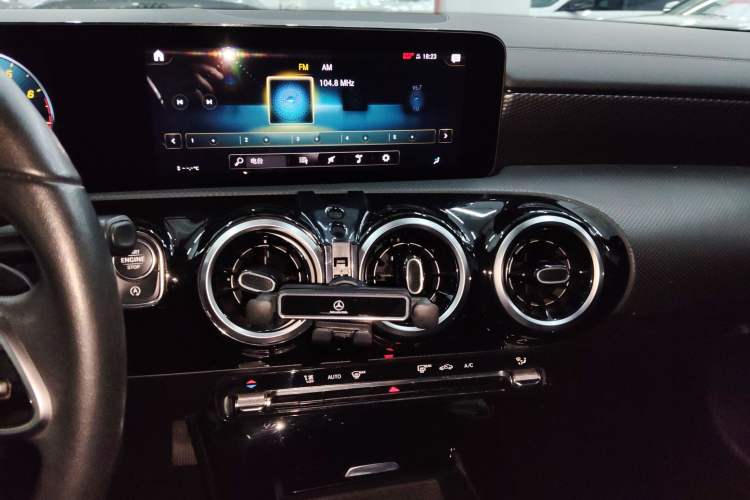 Used Mercedes-Benz A-Class 2021 A 200 L Sport Sedan Dynamic Model Audio And AC Panel