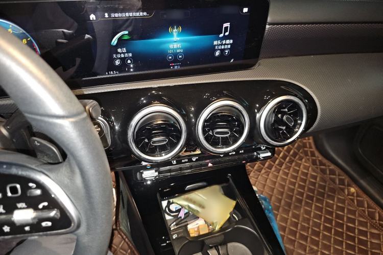 Used Mercedes-Benz A-Class 2021 A 200 L Sport Sedan Dynamic Model Audio And AC Panel