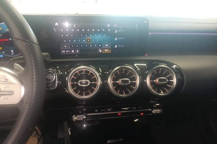 Used Mercedes-Benz A-Class 2021 A 200 L Sport Sedan Fashion Model Audio And AC Panel