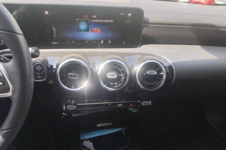 Used Mercedes-Benz A-Class 2021 A 200 L Sport Sedan Dynamic Model Audio And AC Panel