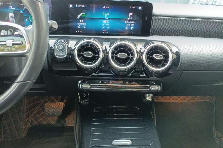 Used Mercedes-Benz A-Class 2021 A 200 Dynamic Edition Audio And AC Panel