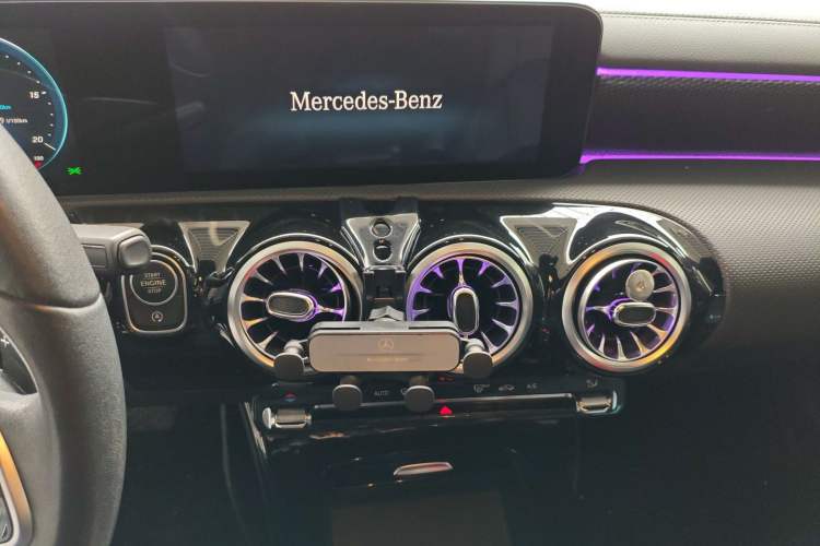 Used Mercedes-Benz A-Class 2021 A 200 L Sport Sedan Dynamic Model Audio And AC Panel