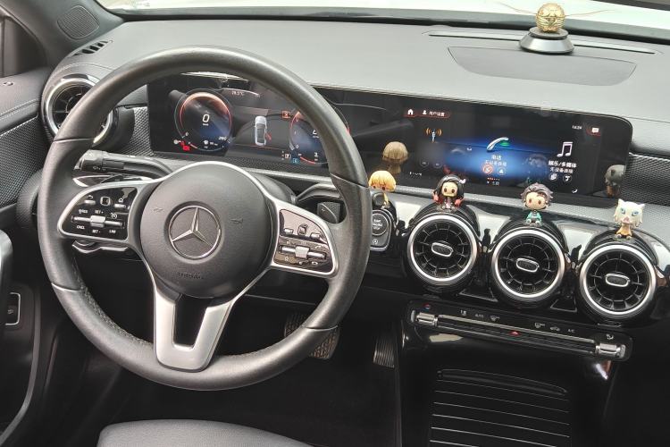 Used Mercedes-Benz A-Class 2021 Restyled A 180 L Sport Sedan Audio And AC Panel