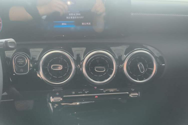 Used Mercedes-Benz A-Class 2021 A 180 L Sport Sedan Audio And AC Panel