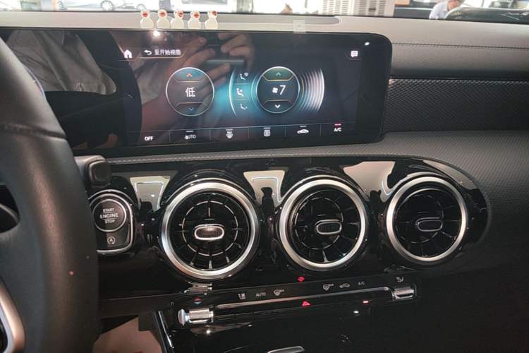 Used Mercedes-Benz A-Class 2021 Restyled A 180 L Sport Sedan Audio And AC Panel