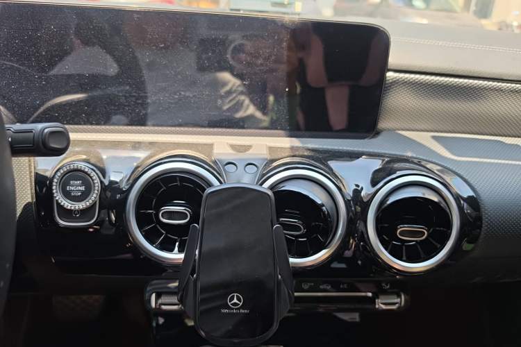 Used Mercedes-Benz A-Class 2021 Restyled A 180 L Sport Sedan Audio And AC Panel