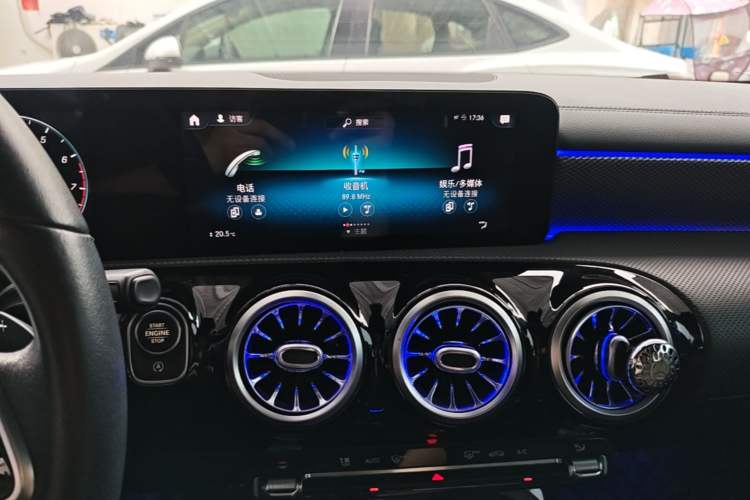 Used Mercedes-Benz A-Class 2021 A 180 L Sport Sedan Audio And AC Panel