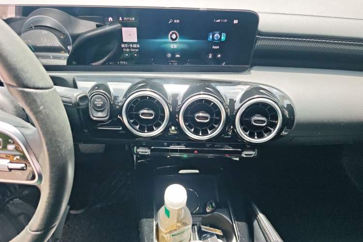 Used Mercedes-Benz A-Class 2021 A 200 L Sport Sedan Dynamic Model Audio And AC Panel