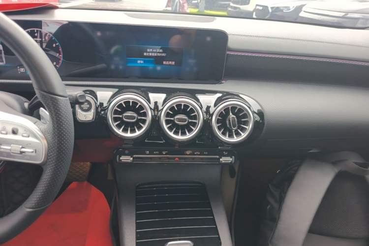 Used Mercedes-Benz A-Class 2021 A 200 L Sport Sedan Fashion Model Audio And AC Panel
