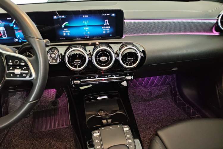 Used Mercedes-Benz A-Class 2021 A 180 L Sport Sedan Audio And AC Panel
