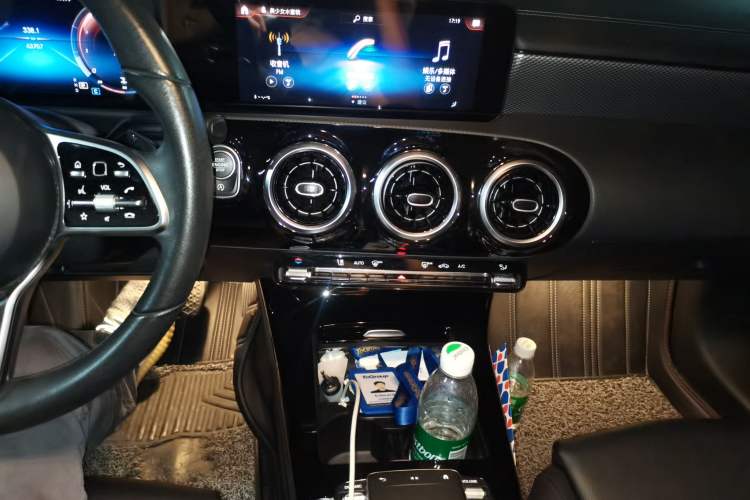 Used Mercedes-Benz A-Class 2021 Restyled A 180 L Sport Sedan Audio And AC Panel