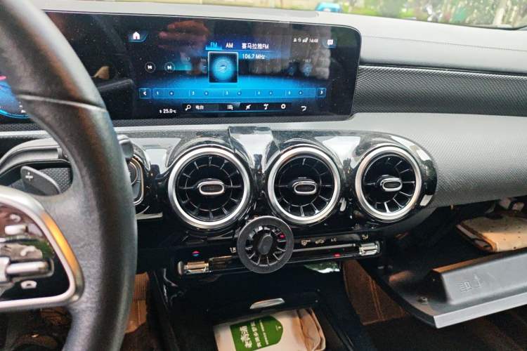 Used Mercedes-Benz A-Class 2021 Restyled A 180 L Sport Sedan Audio And AC Panel