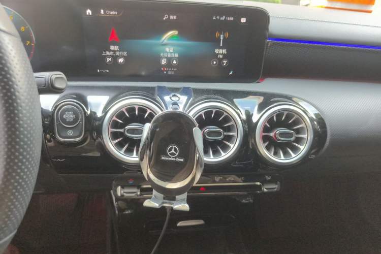 Used Mercedes-Benz A-Class 2021 A 200 L Sport Sedan Fashion Model Audio And AC Panel