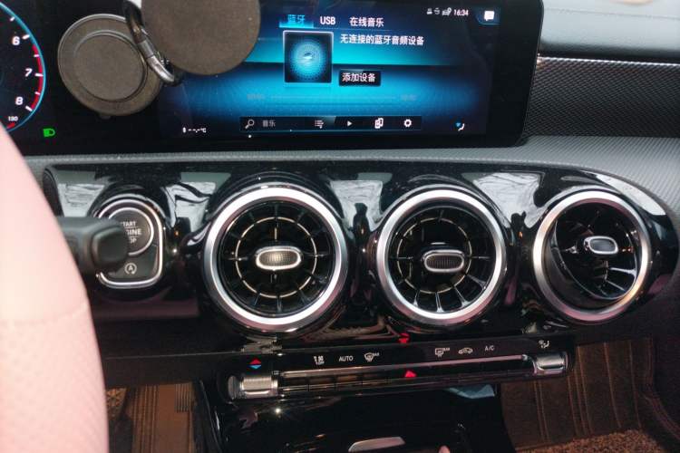 Used Mercedes-Benz A-Class 2021 A 180 L Sport Sedan Audio And AC Panel