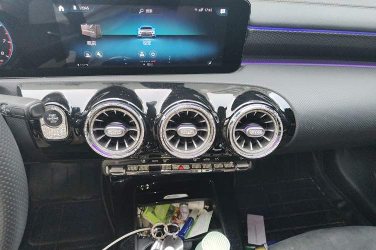 Used Mercedes-Benz A-Class 2021 A 200 L Sport Sedan Fashion Model Audio And AC Panel