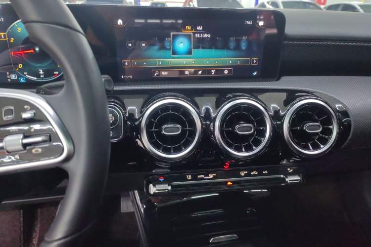 Used Mercedes-Benz A-Class 2021 A 200 Dynamic Edition Audio And AC Panel