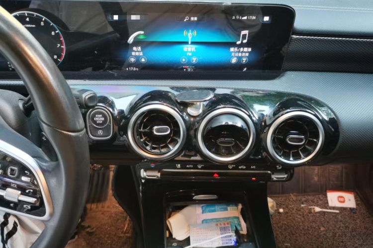 Used Mercedes-Benz A-Class 2021 A 180 L Sport Sedan Audio And AC Panel