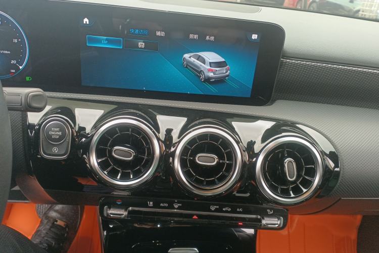 Used Mercedes-Benz A-Class 2021 A 200 Dynamic Edition Audio And AC Panel