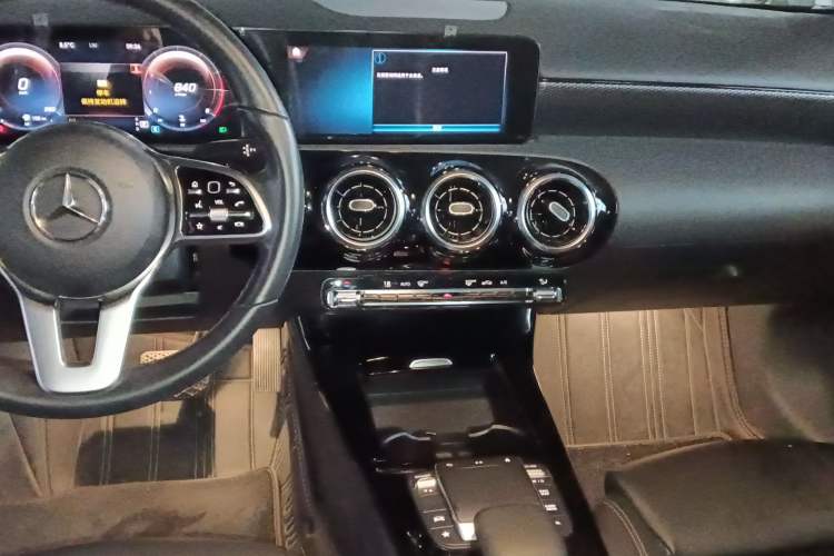 Used Mercedes-Benz A-Class 2021 A 200 Dynamic Edition Audio And AC Panel