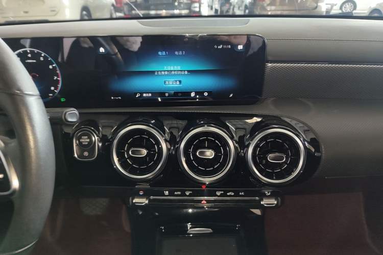 Used Mercedes-Benz A-Class 2021 Restyled A 180 L Sport Sedan Audio And AC Panel
