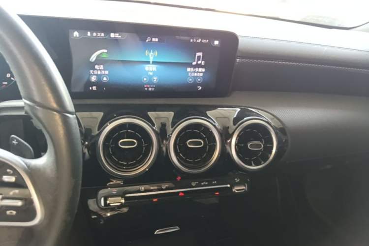 Used Mercedes-Benz A-Class 2021 A 200 L Sport Sedan Dynamic Model Audio And AC Panel