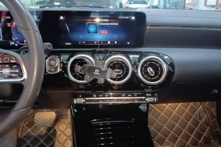 Used Mercedes-Benz A-Class 2021 A 200 L Sport Sedan Dynamic Model Audio And AC Panel