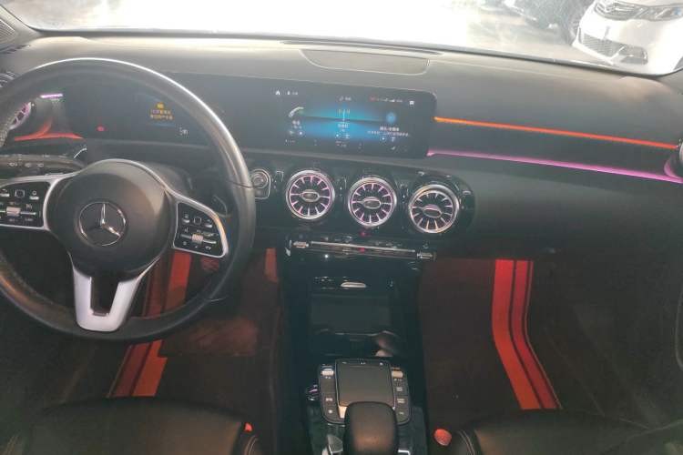 Used Mercedes-Benz A-Class 2021 A 200 Dynamic Edition Audio And AC Panel