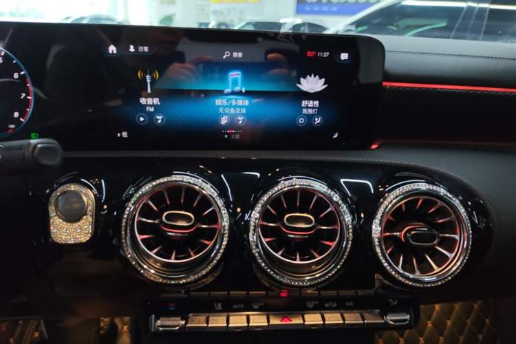Used Mercedes-Benz A-Class 2021 A 200 L Sport Sedan Fashion Model Audio And AC Panel