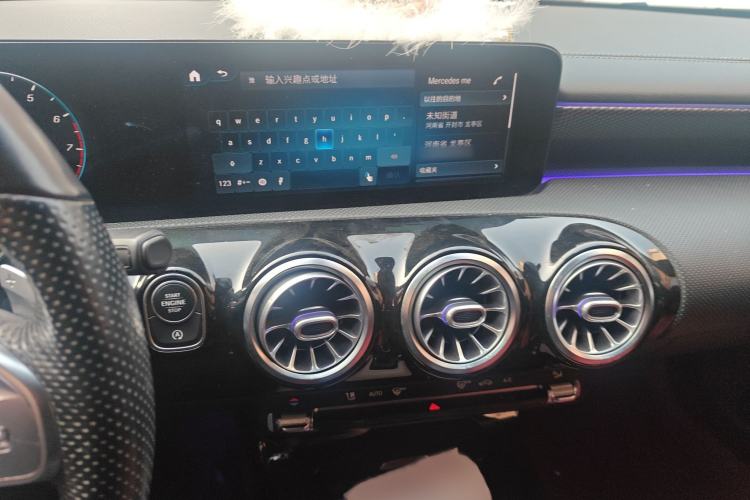 Used Mercedes-Benz A-Class 2021 A 200 L Sport Sedan Fashion Model Audio And AC Panel