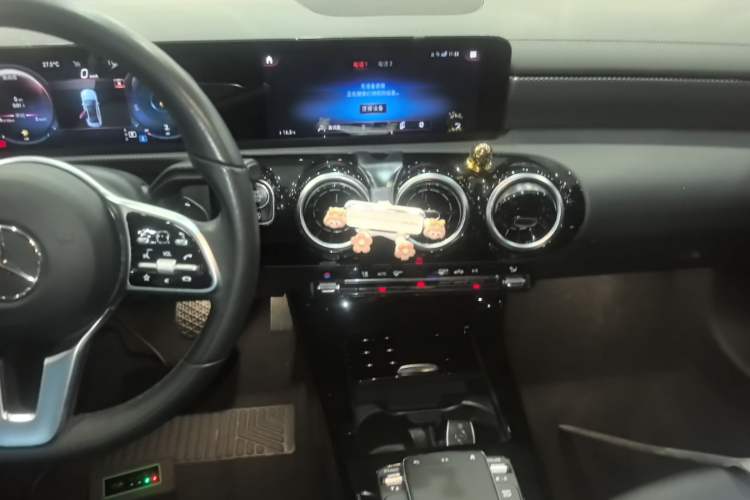Used Mercedes-Benz A-Class 2021 Restyled A 180 L Sport Sedan Audio And AC Panel