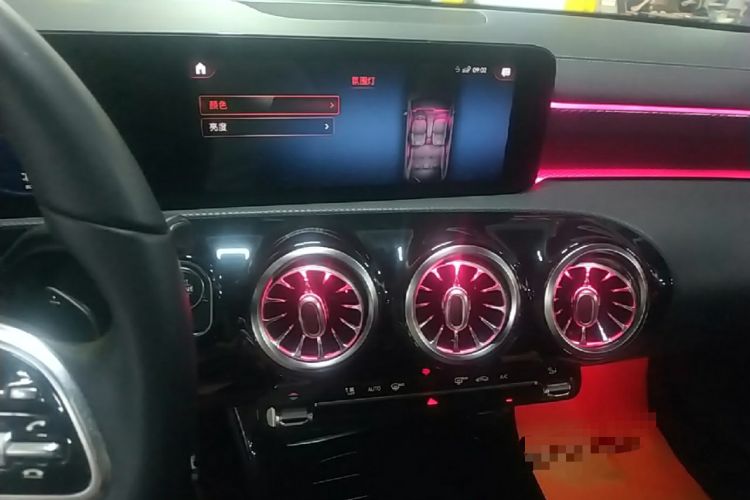 Used Mercedes-Benz A-Class 2021 A 200 L Sport Sedan Dynamic Model Audio And AC Panel