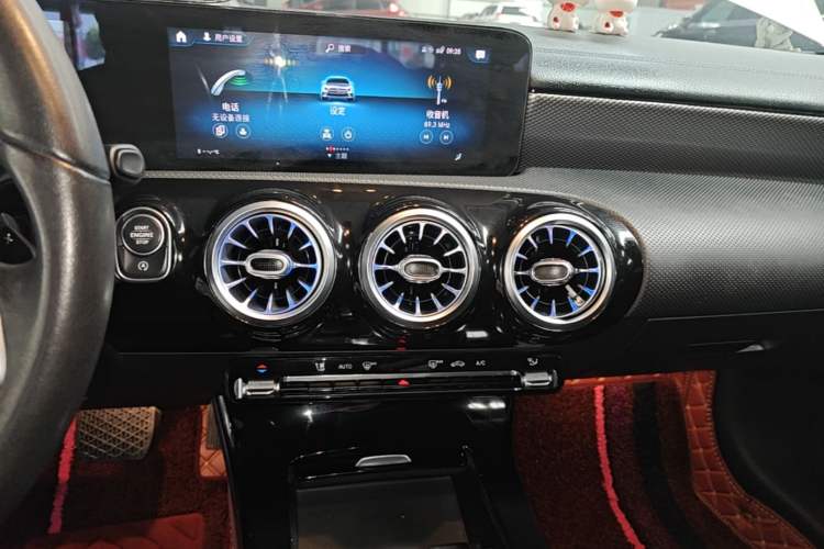 Used Mercedes-Benz A-Class 2021 A 180 L Sport Sedan Audio And AC Panel