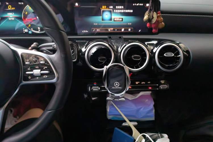 Used Mercedes-Benz A-Class 2021 A 180 L Sport Sedan Audio And AC Panel