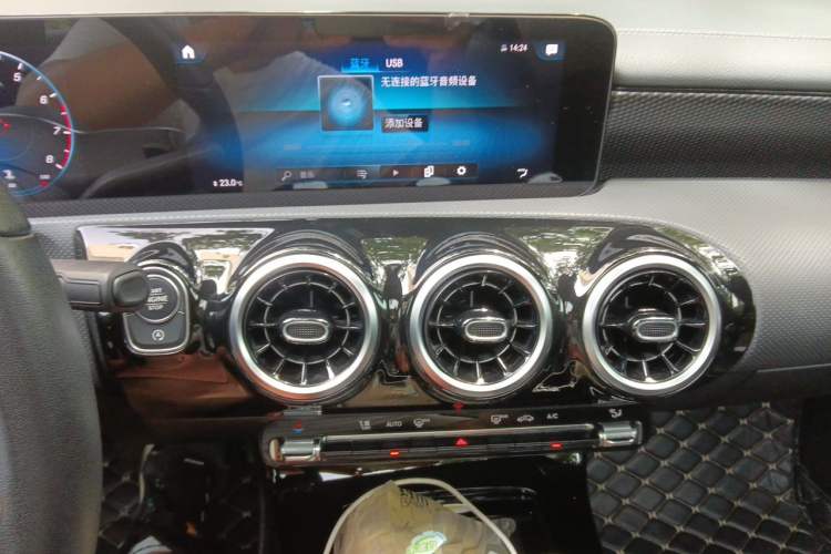Used Mercedes-Benz A-Class 2021 A 200 L Sport Sedan Dynamic Model Audio And AC Panel