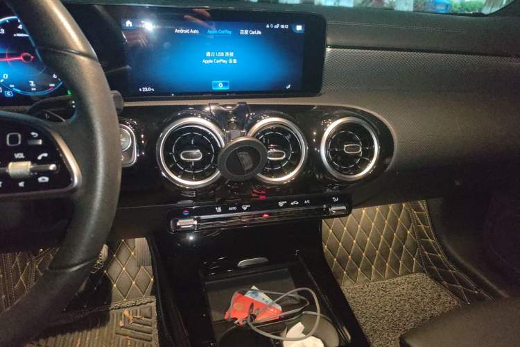 Used Mercedes-Benz A-Class 2021 A 180 L Sport Sedan Audio And AC Panel