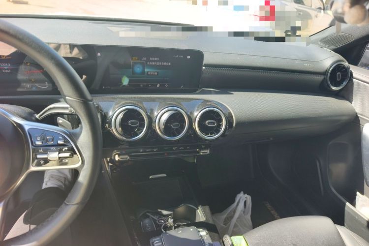 Used Mercedes-Benz A-Class 2021 Restyled A 180 L Sport Sedan Audio And AC Panel