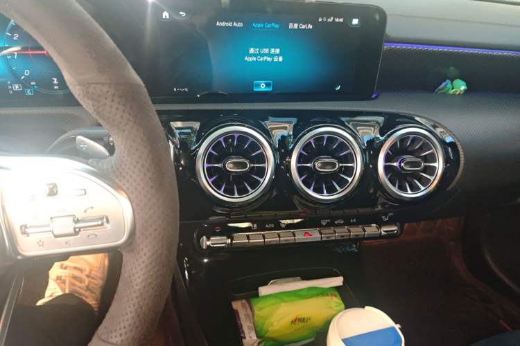 Used Mercedes-Benz A-Class 2021 A 200 L Sport Sedan Fashion Model Audio And AC Panel