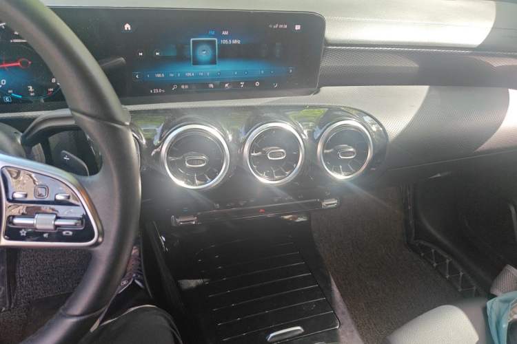 Used Mercedes-Benz A-Class 2021 A 200 L Sport Sedan Dynamic Model Audio And AC Panel
