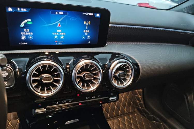 Used Mercedes-Benz A-Class 2021 A 200 Fashion Model Audio And AC Panel