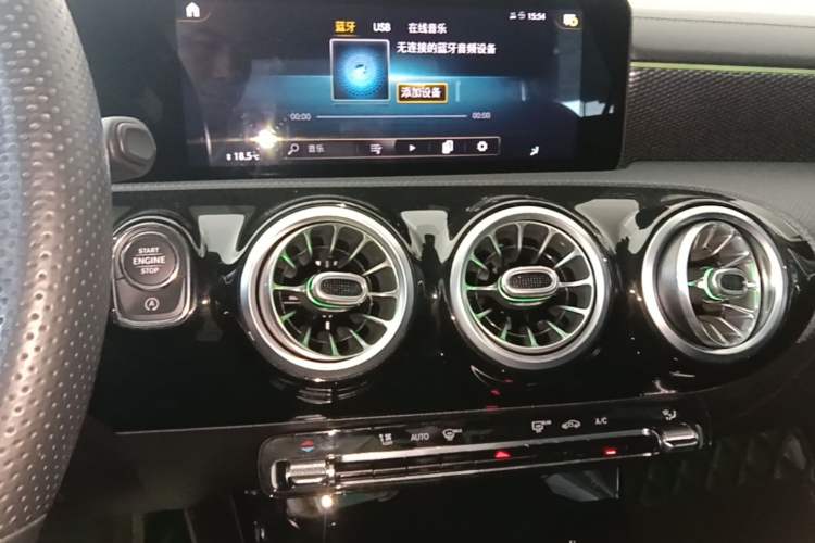 Used Mercedes-Benz A-Class 2021 A 200 L Sport Sedan Fashion Model Audio And AC Panel