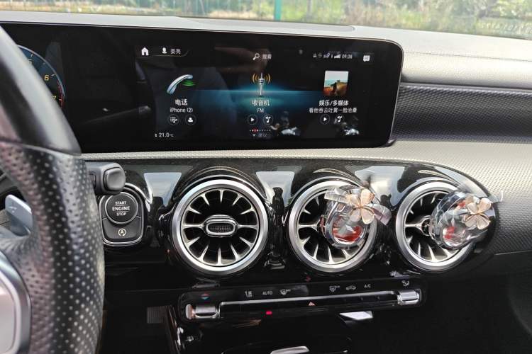 Used Mercedes-Benz A-Class 2021 A 200 L Sport Sedan Fashion Model Audio And AC Panel