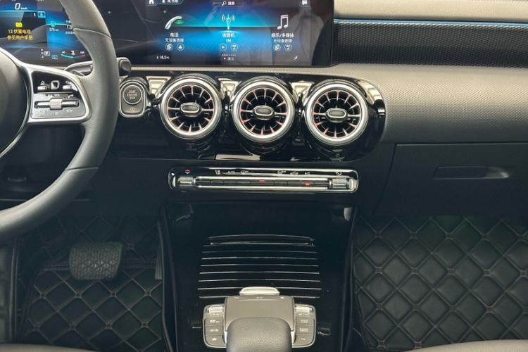 Used Mercedes-Benz A-Class 2021 A 200 L Sport Sedan Dynamic Model Audio And AC Panel