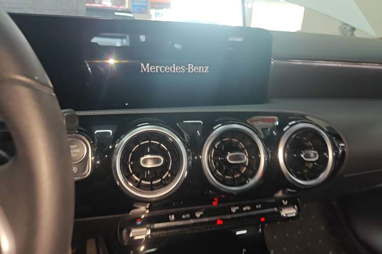 Used Mercedes-Benz A-Class 2021 A 200 L Sport Sedan Dynamic Model Audio And AC Panel