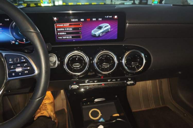 Used Mercedes-Benz A-Class 2021 A 200 Dynamic Edition Audio And AC Panel