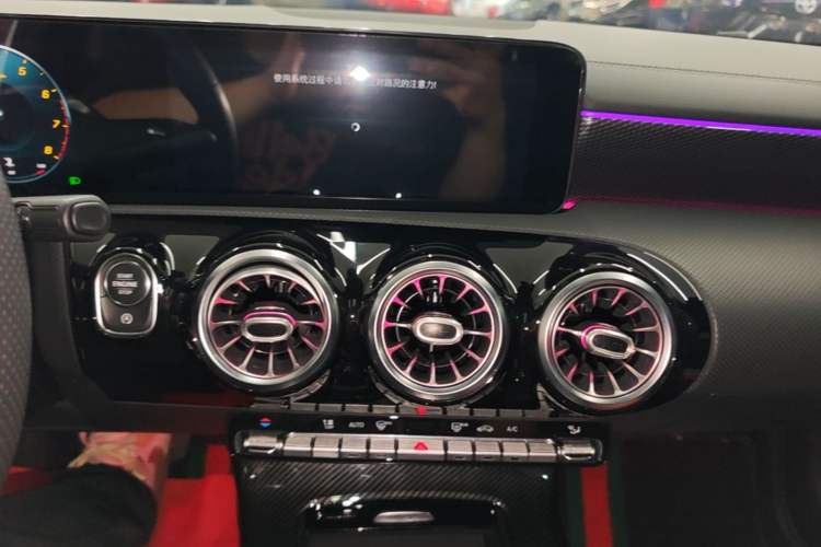 Used Mercedes-Benz A-Class 2021 A 200 L Sport Sedan Fashion Model Audio And AC Panel
