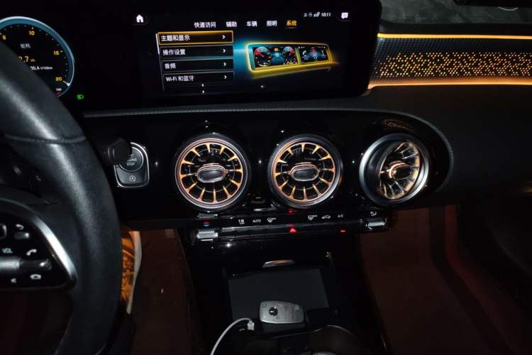 Used Mercedes-Benz A-Class 2021 A 180 L Sport Sedan Audio And AC Panel