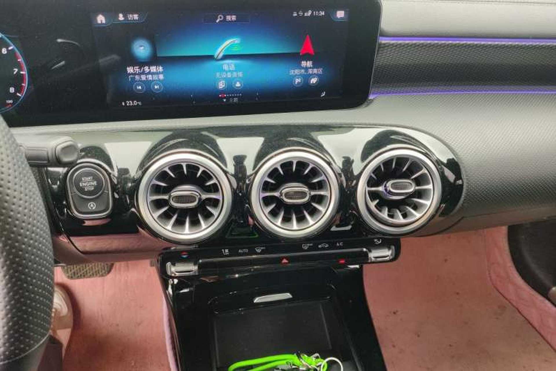 Used Mercedes-Benz A-Class 2021 A 200 L Sport Sedan Fashion Model Audio And AC Panel