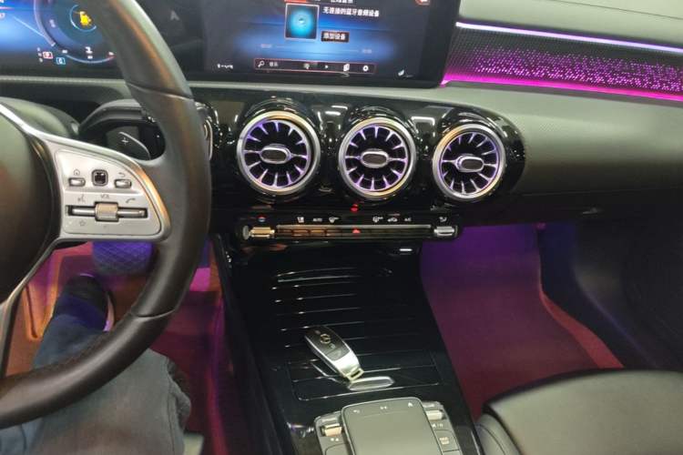Used Mercedes-Benz A-Class 2021 Restyled A 180 L Sport Sedan Audio And AC Panel